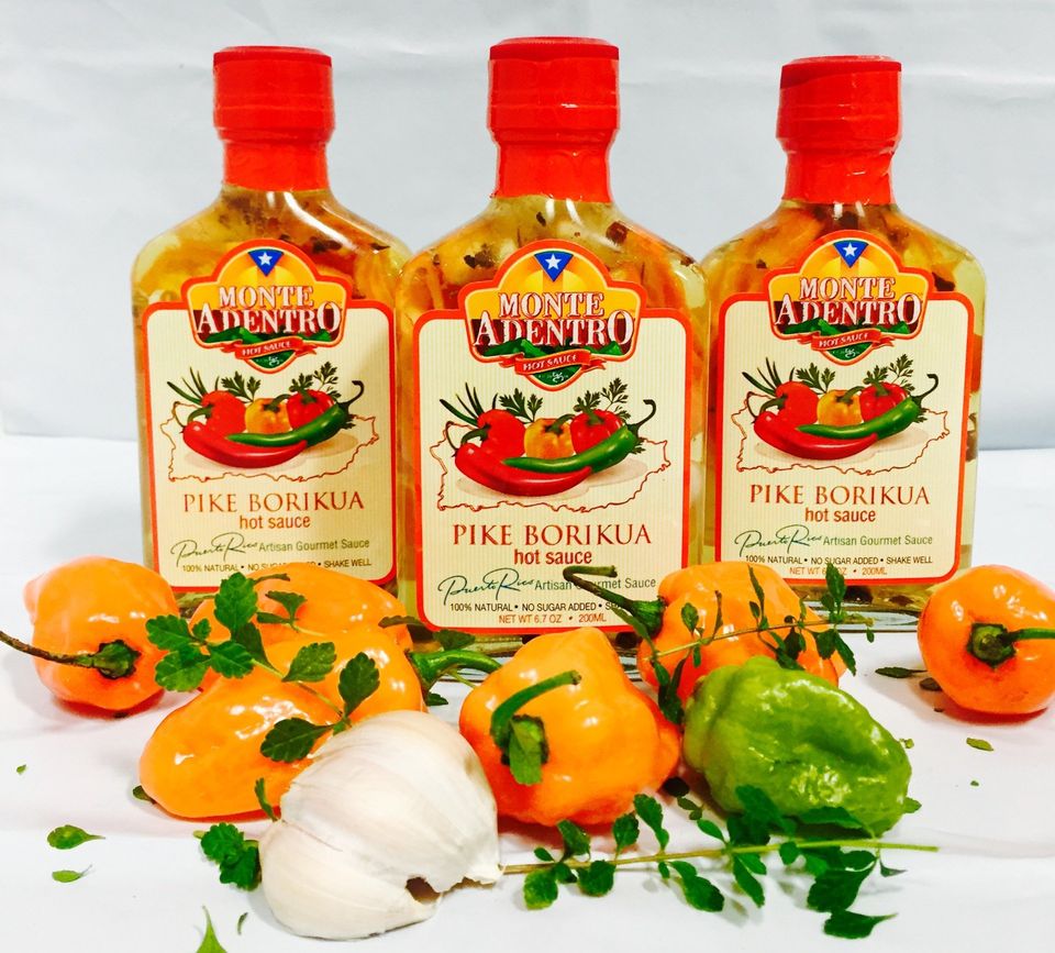 Pike Borikua hot sauce
