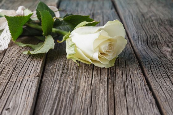 Addobbo floreale funebre