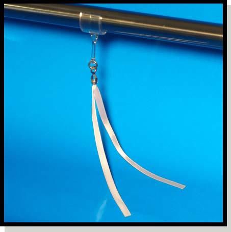 Tail Feathers Wind Indicators Boat Rail Clip