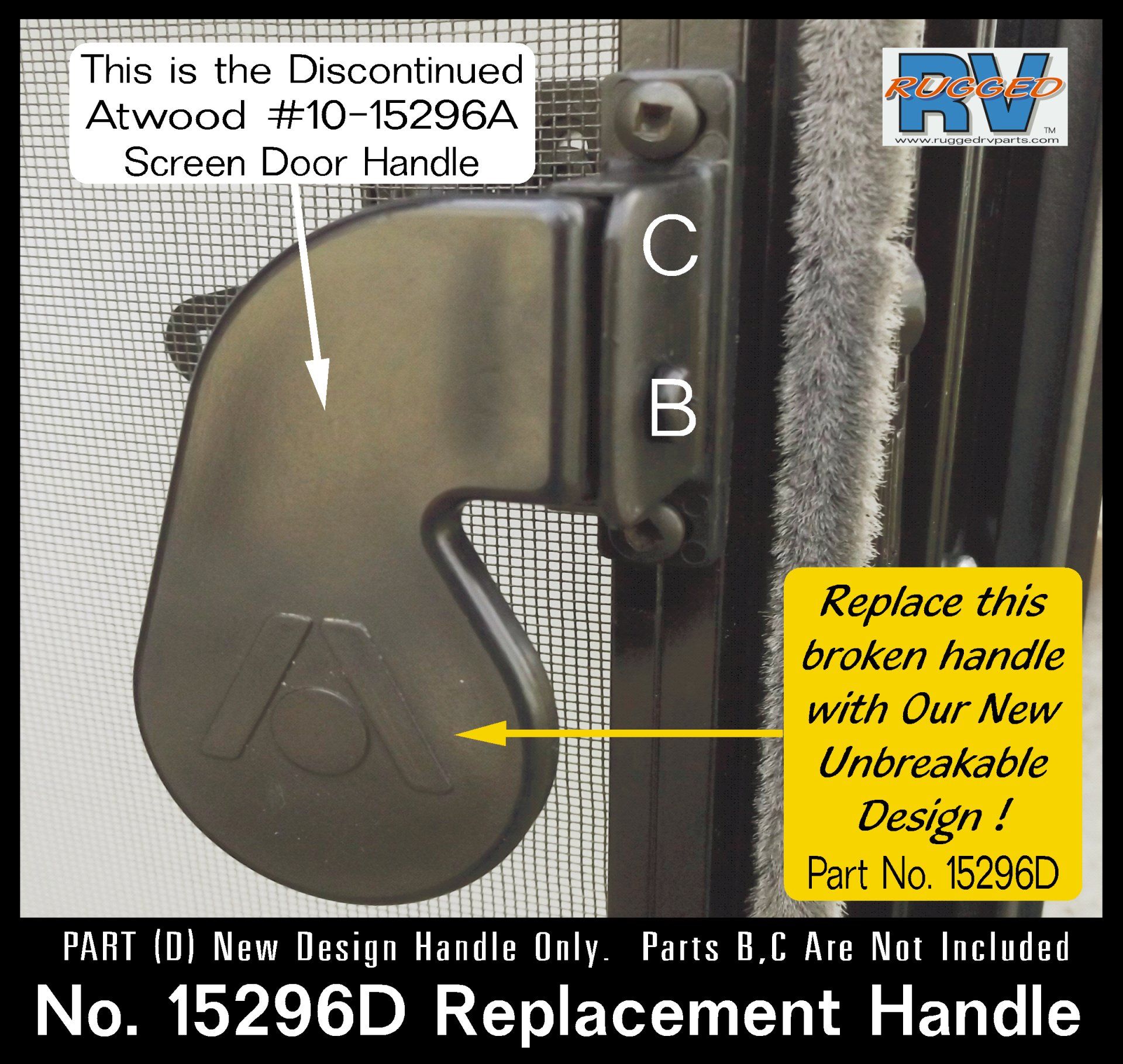 Atwood Screen Door Replacement