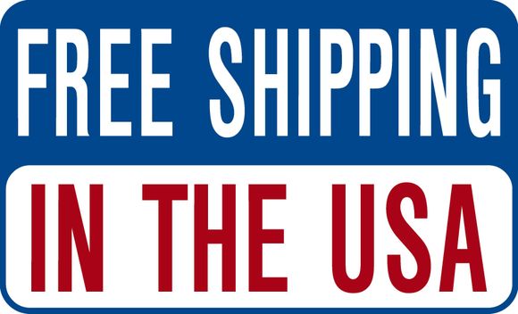 Free Shipping in USA