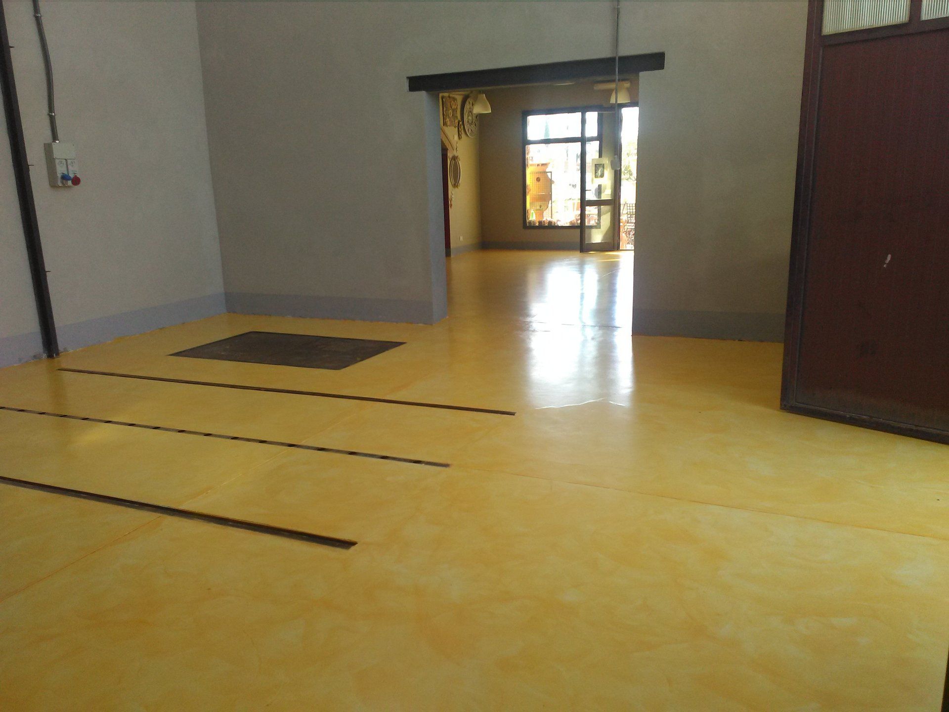 pavimento giallo