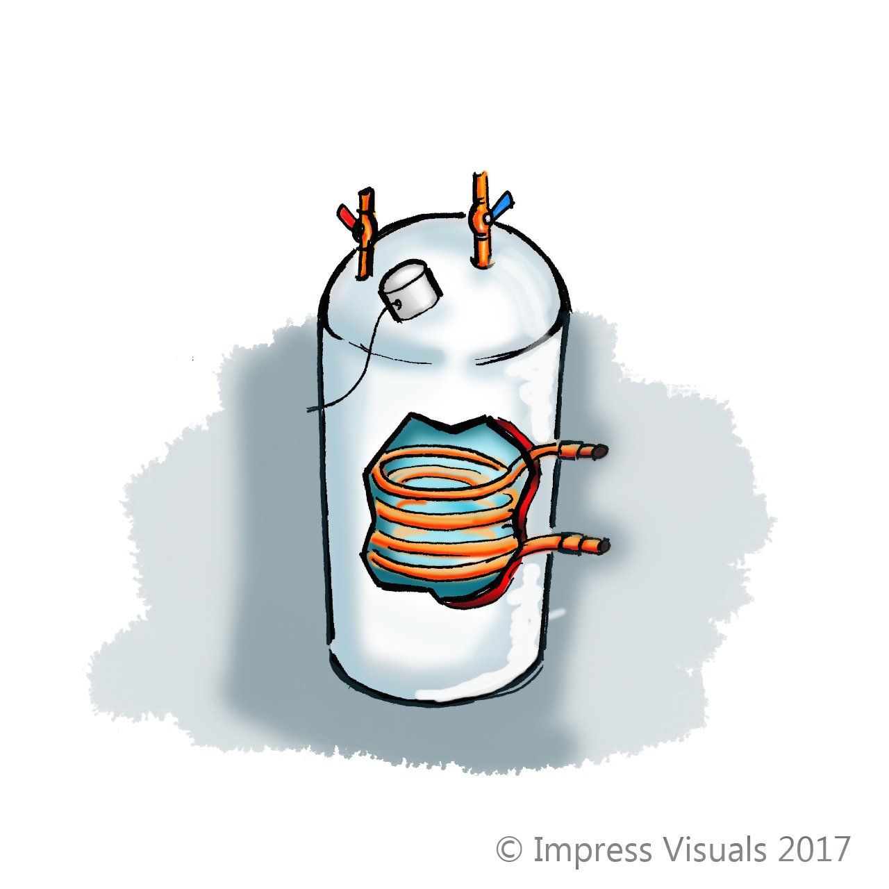 DHW cylinder