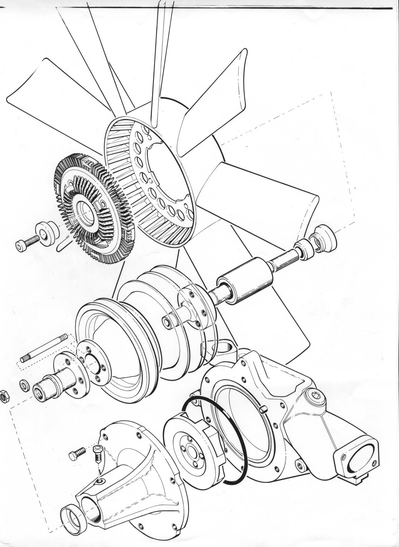 Fan & Water pump