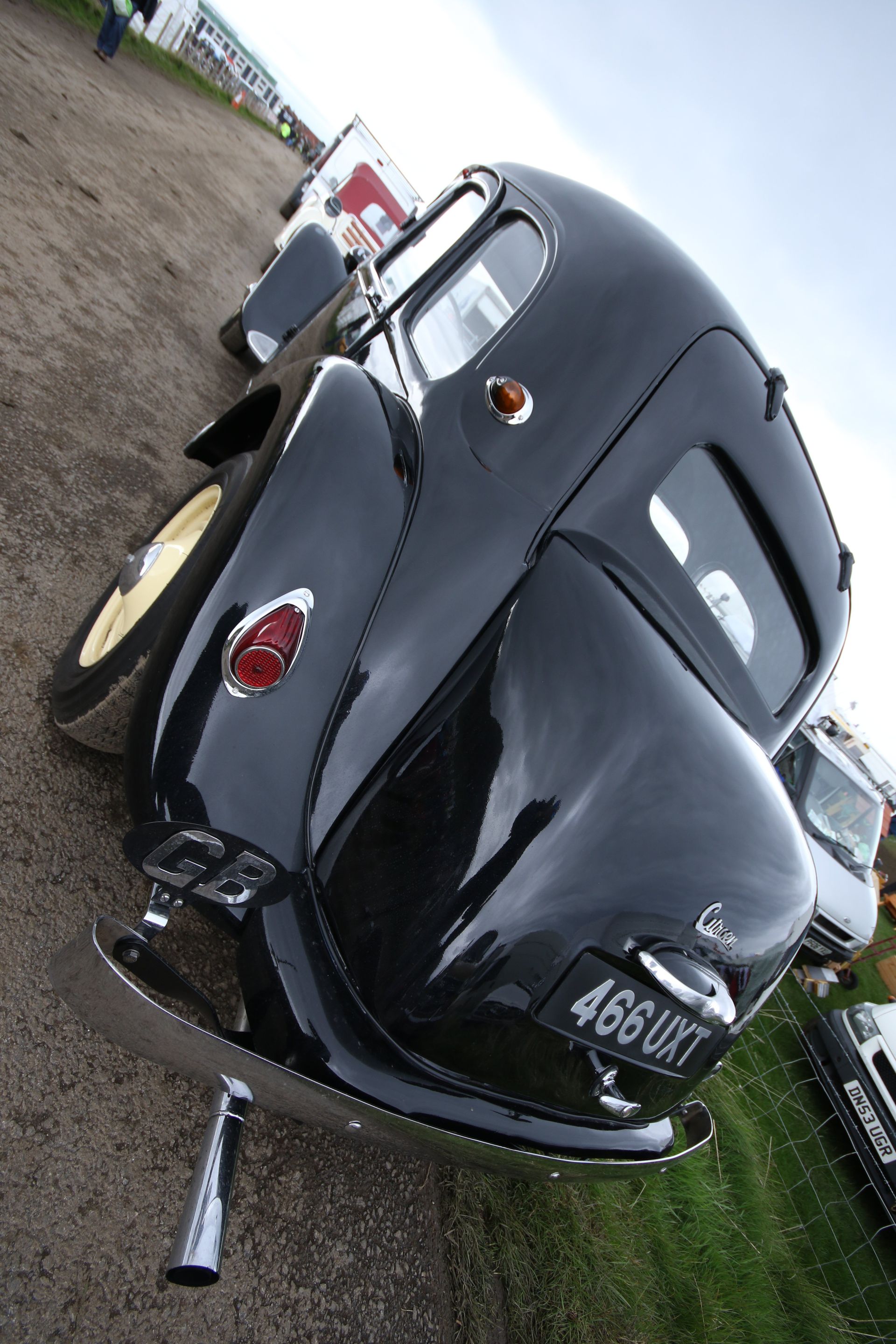 Black car