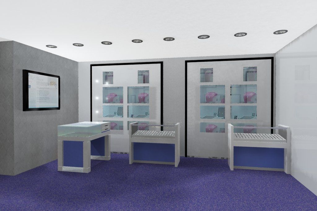 Jewellery Shop Render