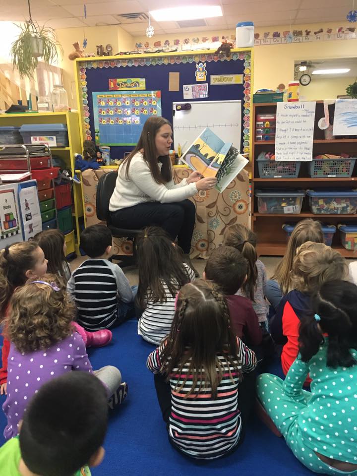 Children with teacher inside their classroom - Private Schools in Hollis, NH