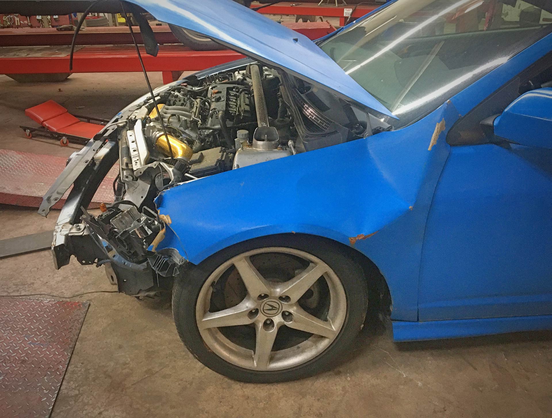 Acura Before — Tucker, GA — BlackJack Frame Machines