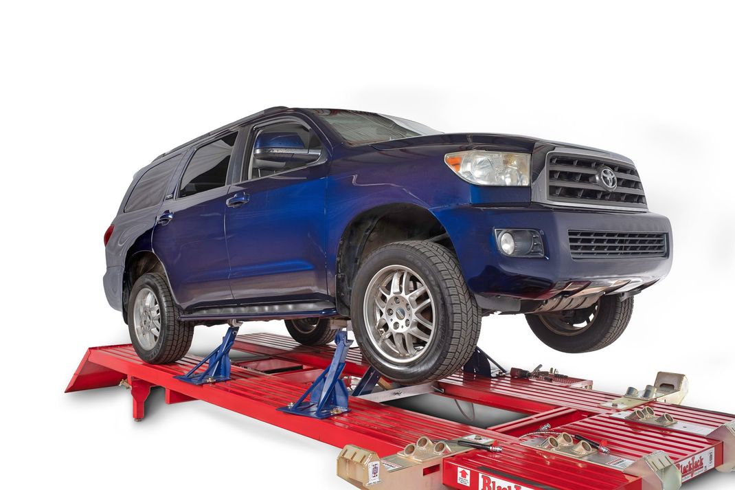 Auto Body Shop Blue Frame Machine — Tucker, GA — Blackjack Frame Machines