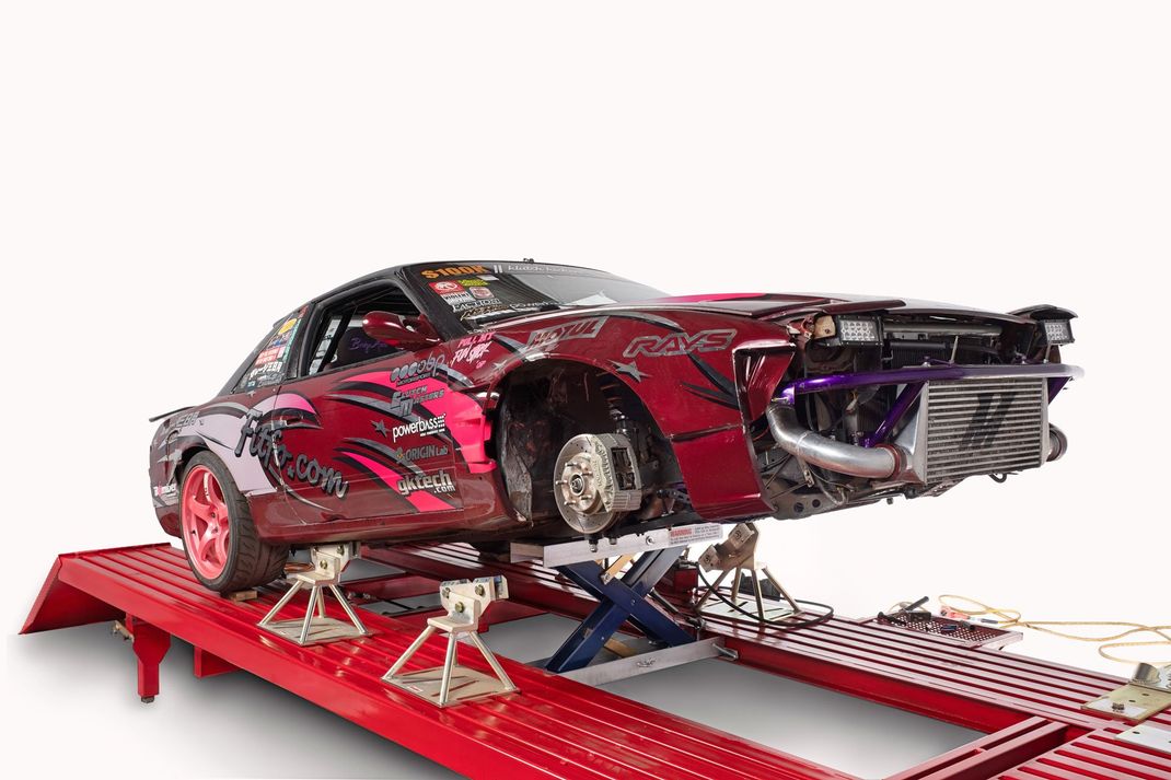 Auto Body Shop Red Frame Machine — Tucker, GA — Blackjack Frame Machines