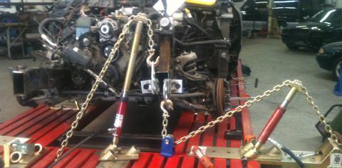 Taking a Twist Out of a Rail for a Collision Job