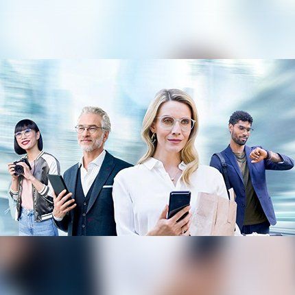 businessmen and women