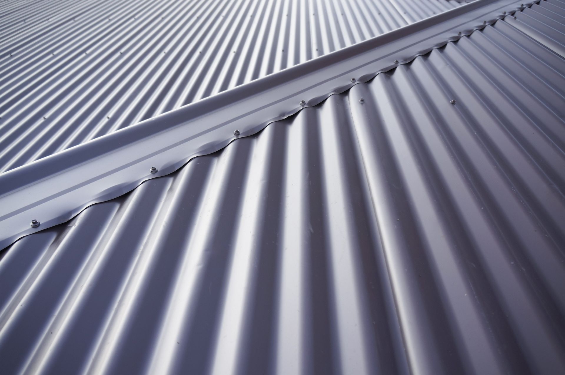Burnish slate metal roof