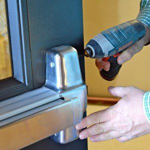 repairing door bar