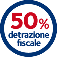50% detrazione