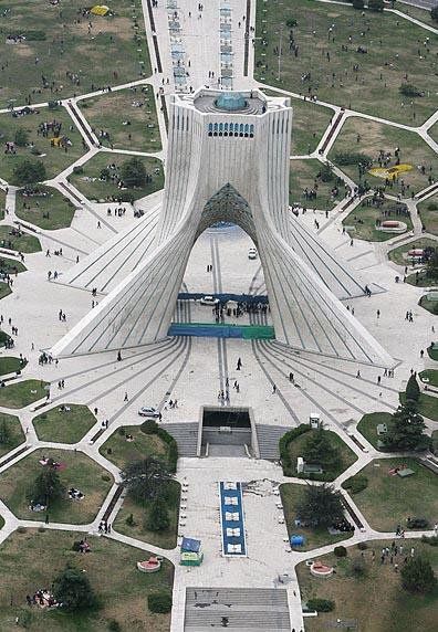 Azadi tower , tehran attraction , tehran highlights