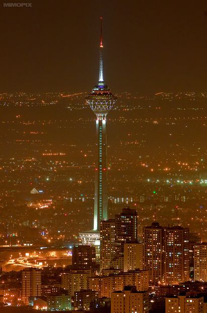 Milad tower, tehran attraction , tehran highlights