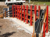 red fence