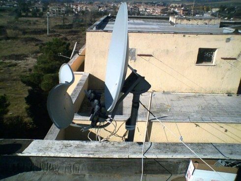 Antenna su terrazzo