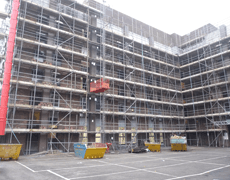 Construction of a building