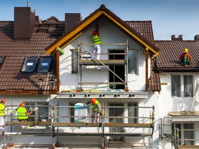 Roofing work