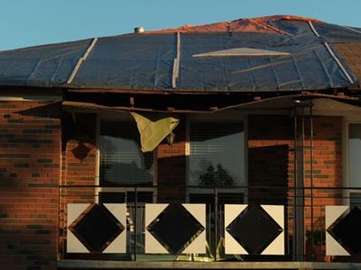 Temporary roof