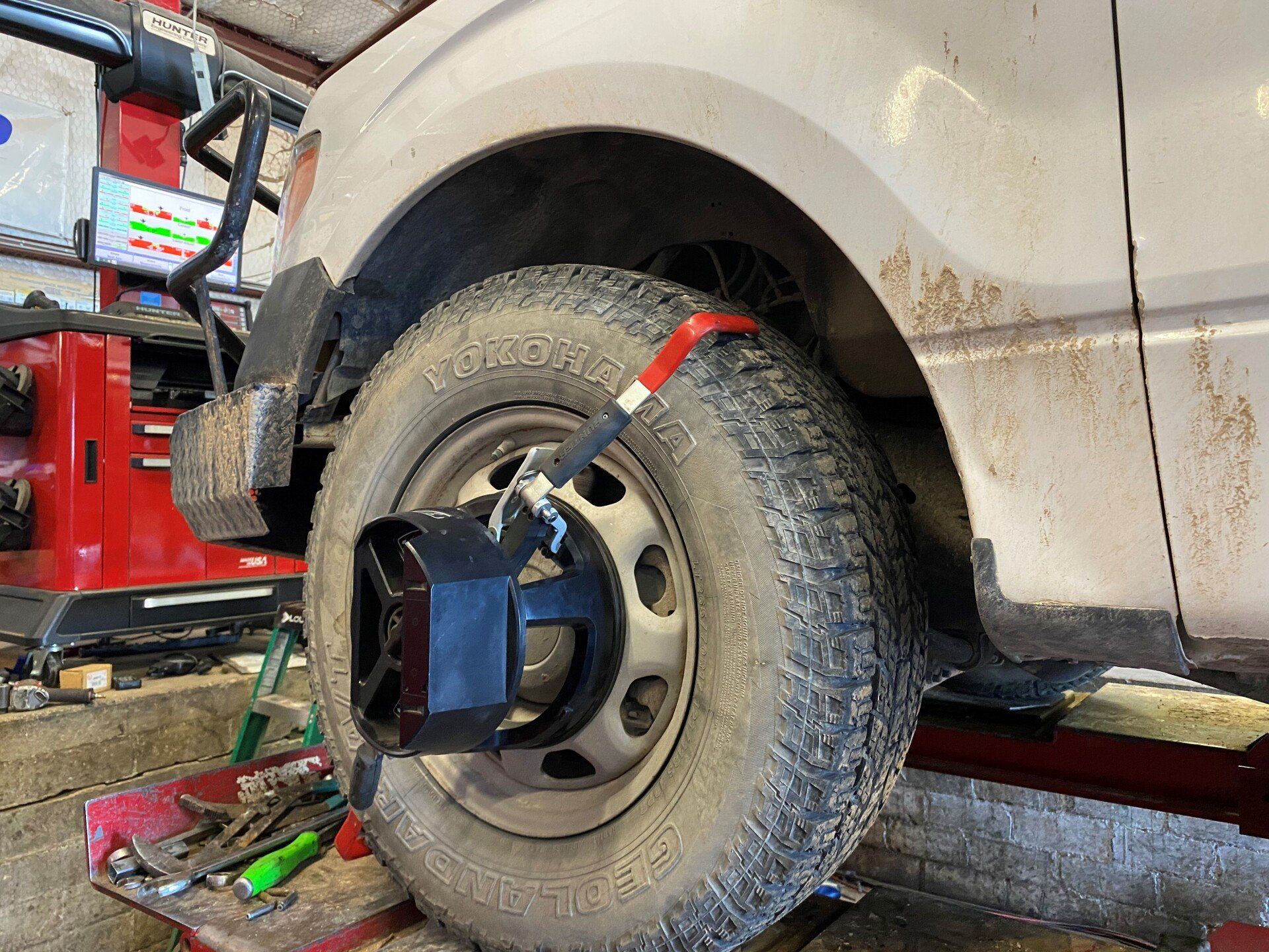 Wheel Aligning Equipment — San Angelo, TX — Caddo Street Wheel Alignment & Brake Shop, Inc