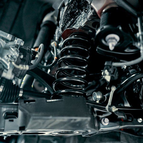Black Suspension on Car — San Angelo, TX — Caddo Street Wheel Alignment & Brake Shop, Inc