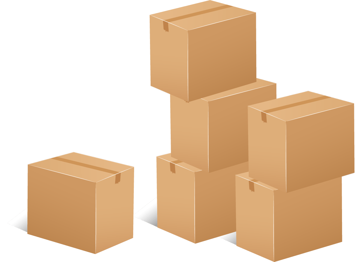 Stacking of boxes