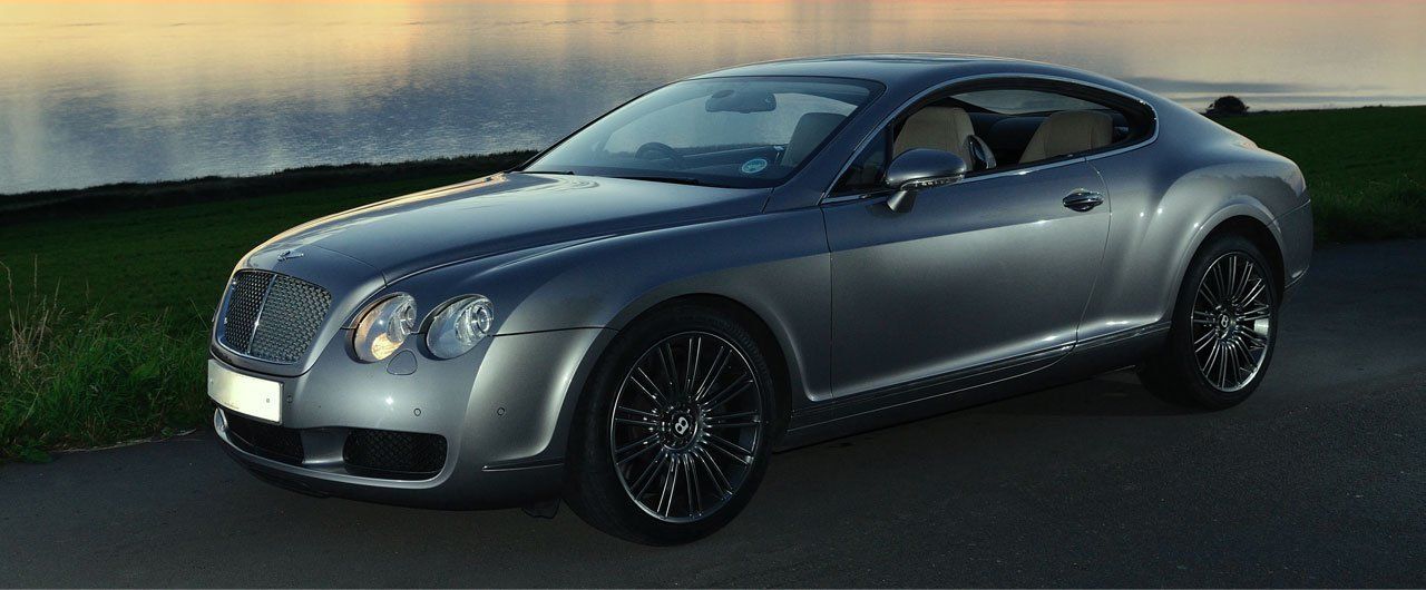 grey luxury car