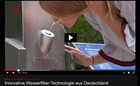 TV-Beitrag zu Wasserfiltern