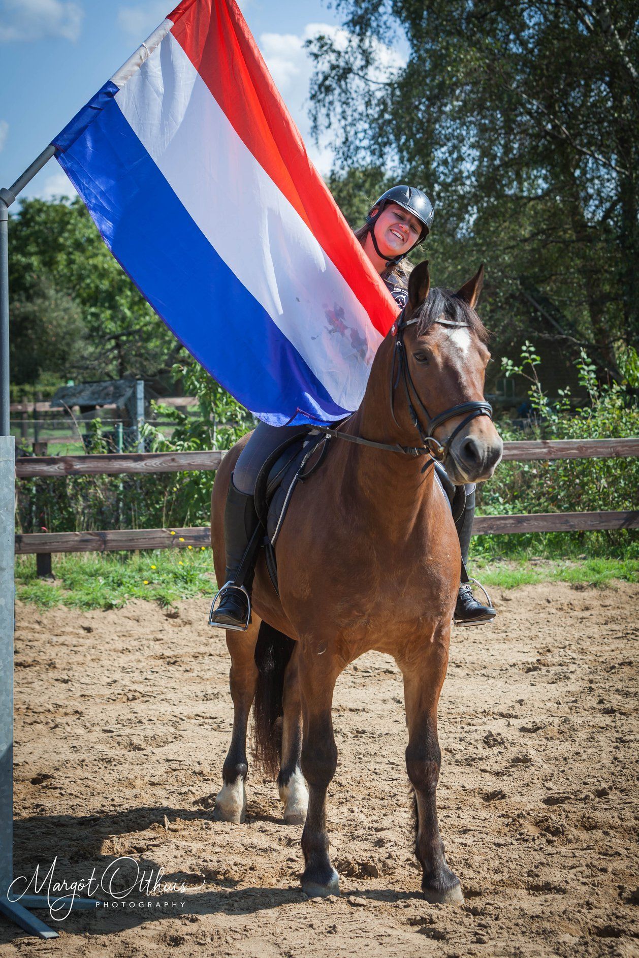 vlag schriktraining