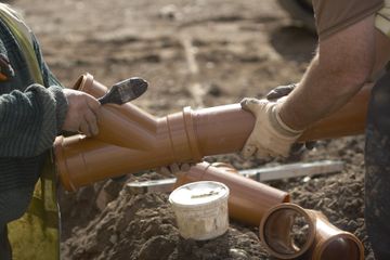 Drainage and sewer work