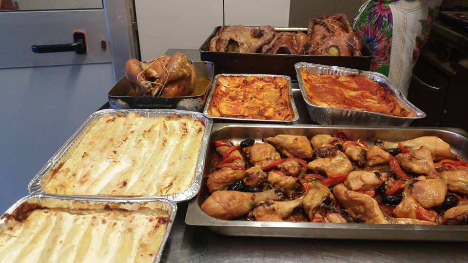 Piatti di gastronomia da asporto