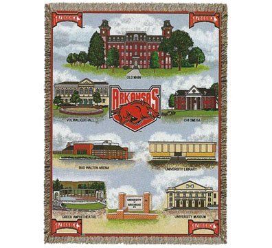 University of Arkansas afghan