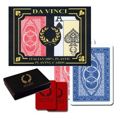 Da Vinci Plastic Playing Cards - Ruote