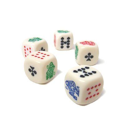 Poker Dice Set