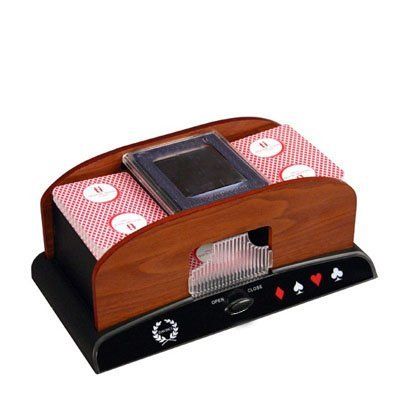 Da Vinci Deluxe Wood Playing Card Shuffler