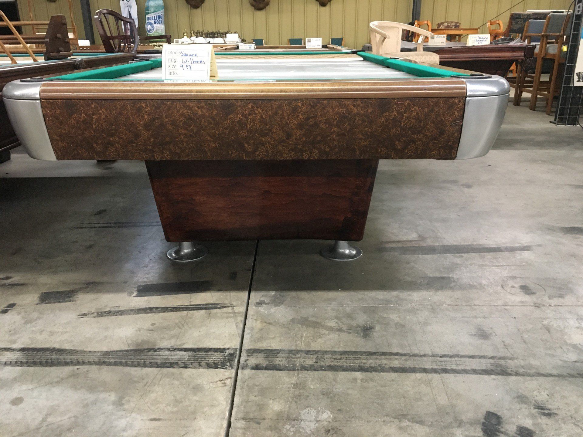 Sauiner Wilhem 9-foot Table