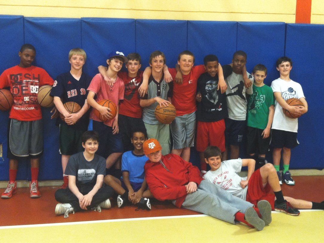 Passport to Manhood group at the South Portland Clubhouse