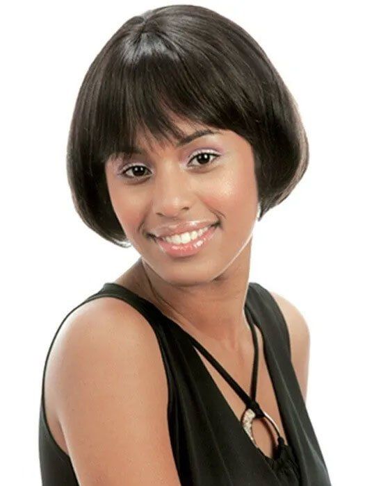 Short Hair with Bangs — Westbury, NY — Wig Wam Hair