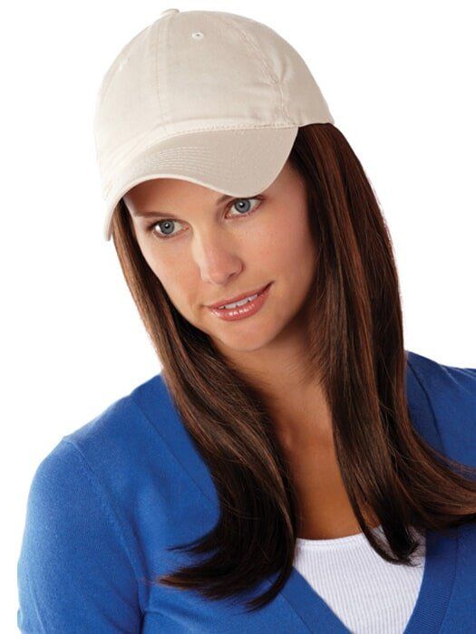 Woman with White Hat — Westbury, NY — Wig Wam Hair