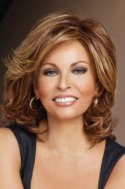 Happy Woman with Medium Hair — Westbury, NY — Wig Wam Hair