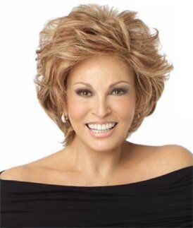 Smiling Woman with Short Hair — Westbury, NY — Wig Wam Hair