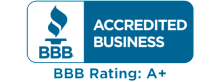 BBB Accredited Business A+ Rating