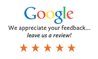Feel free to rate/review us on Google! We appreciate your feedback.... leave us a review!