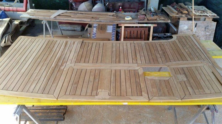 Rifacimento legno per imbarcazione
