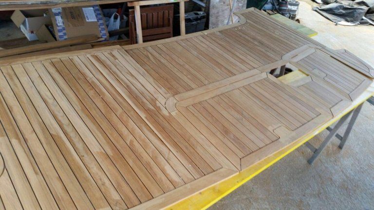 Rifacimento legno per imbarcazione