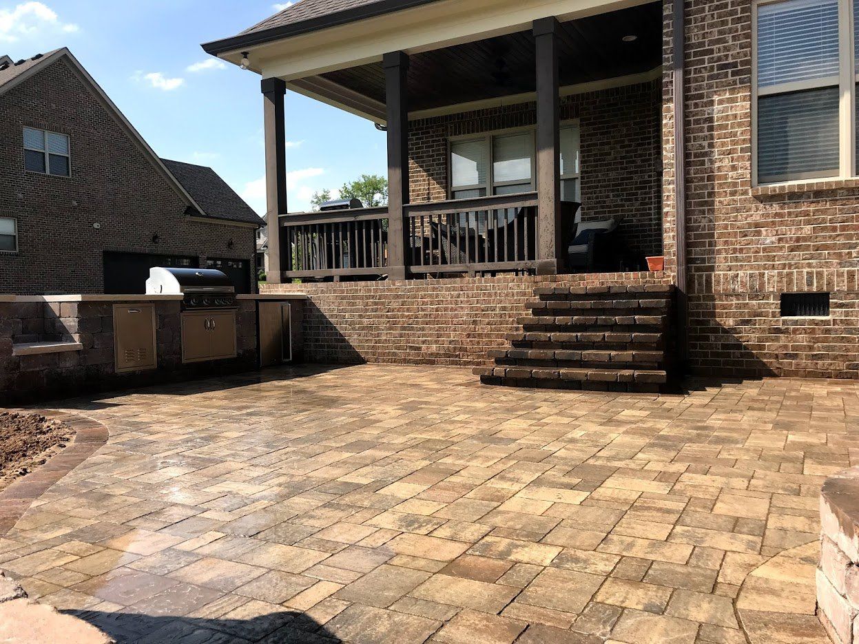 new patio sealed