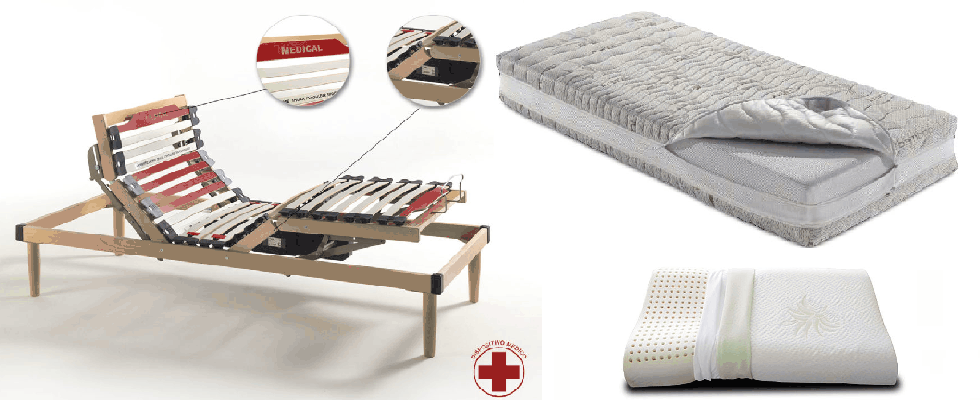 offerta rete motorizzata + materasso in memory sfoderabile + guanciale memory sfoderabile materasso rete motorizzata cuscino